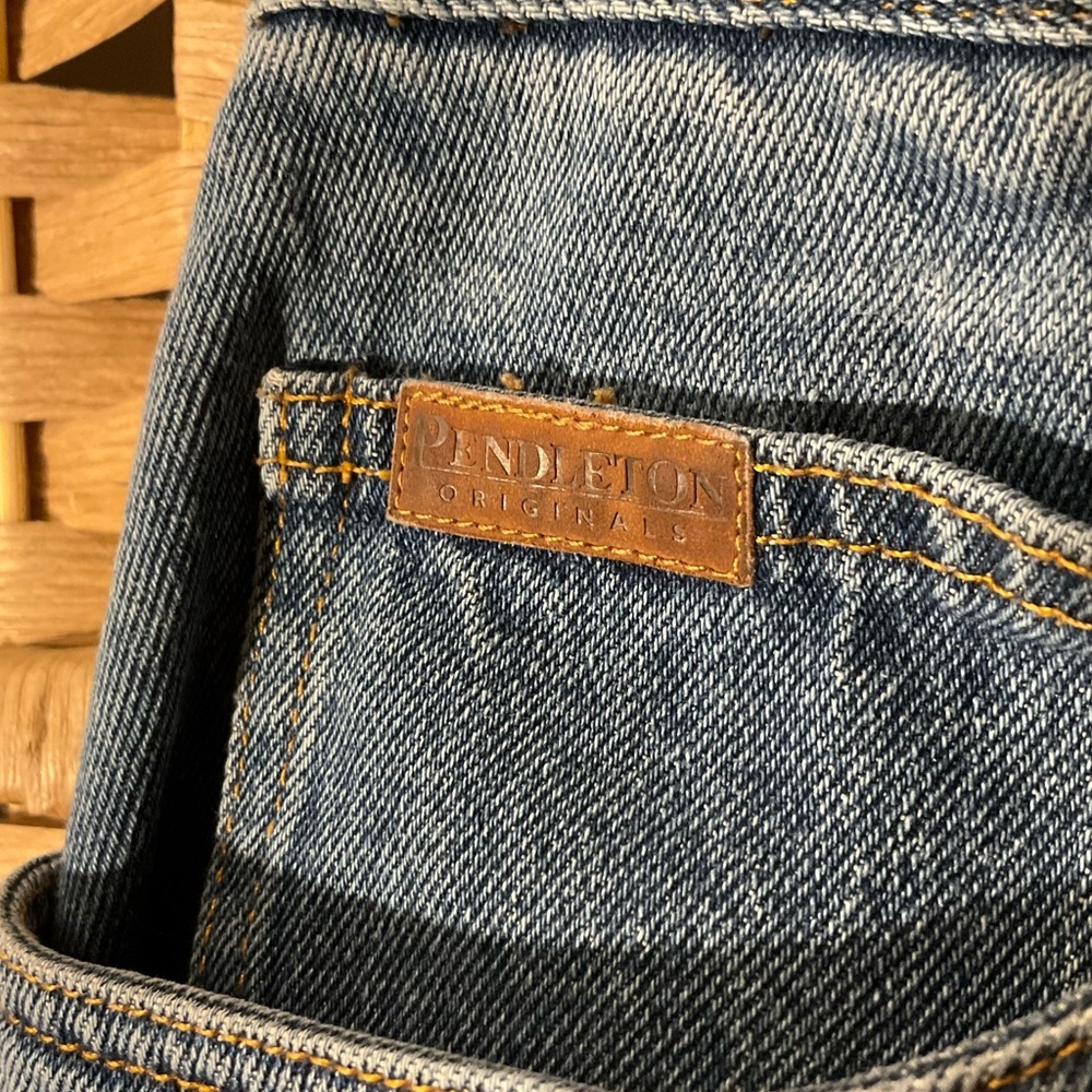 Vintage Pendleton Denim Skirt - Picture 10 of 14